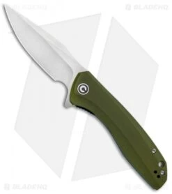 Civivi Knives Shop -Civivi Knives Shop CIVIVI Baklash Flipper LL OD Green G 10 Satin C801A BHQ 87964 jr 1