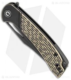 Civivi Knives Shop -Civivi Knives Shop CIVIVI Dogma LL Brass Black SW BHQ 113203 jr spine