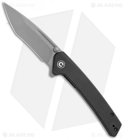 CIVIVI Keen Nadder Liner Lock Knife Black G-10 (3.5" Satin) C2021A -Civivi Knives Shop CIVIVI Keen Nadder Tanto LL CF SW BHQ 118857 jr